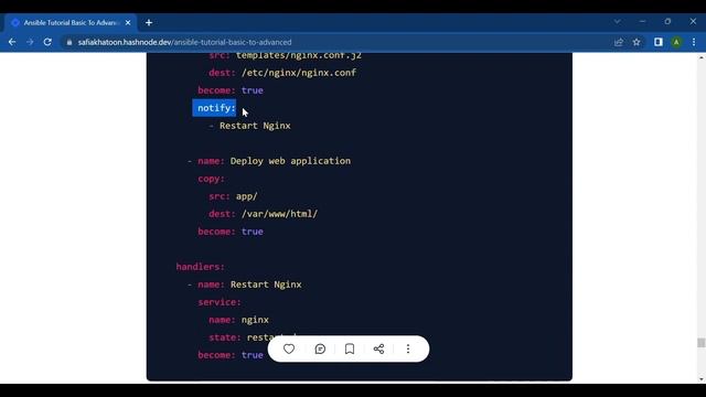 Ansible Playbook Tutorial: Writing and Organizing Your Playbooks | Tutorial by @dev_safia смотреть онлайн