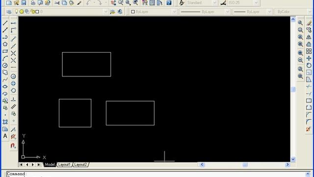 Autocad 2004 Rectangle.avi смотреть онлайн