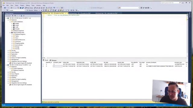 Cifrado base de datos SQL Server con TDE смотреть онлайн