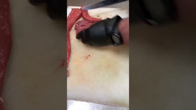 Мясо нарезка на гуляш . смотреть онлайн