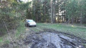 Диагональное вывешивание Нивы и Honda HR-V в болоте #АвтоФормула 4х4