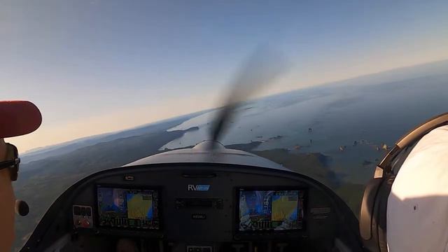 RV-12iS flight to Quillayute смотреть онлайн