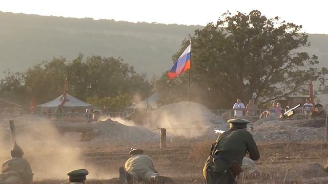 Военно-исторический фестиваль «Федюхины высоты-2015» смотреть онлайн