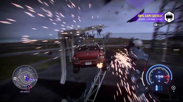 Need For Speed Heat: How To Hit Billboard On The Rocket Site (Cape Castille)