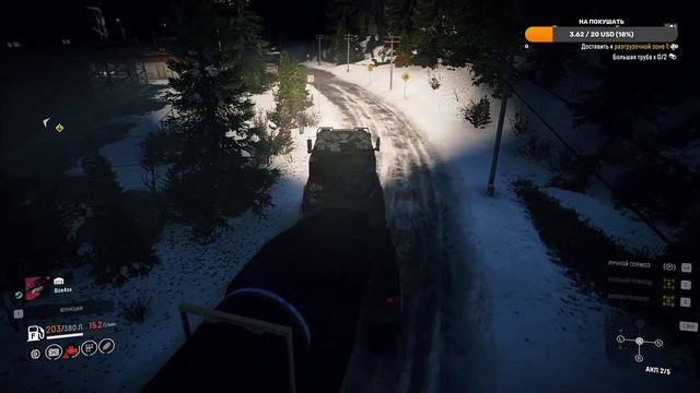 Полное прохождение SnowRunner co-op #48 смотреть онлайн