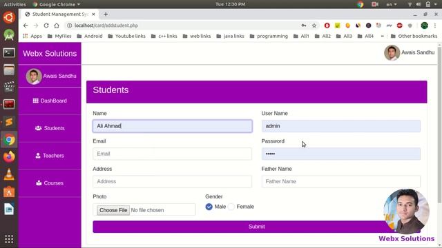 PHP CURD Mini application with MYSQL, Bootstrap 4(Create, Update, Read, Delete) and user login Demo смотреть онлайн