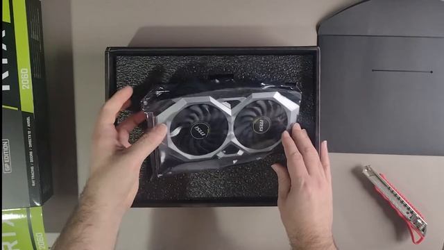 UNBOXING - Placa de Vídeo MSI GeForce RTX 2060 VENTUS 6G OC смотреть онлайн