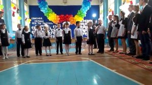 Постановка танца в 1 классе на "Последний звонок"