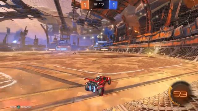 Rocket League® - Chaotic Standard Match in Wasteland смотреть онлайн