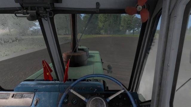 [РП] ДИСКУЮ ПОЛЕ НА ТРАКТОРЕ ХТЗ Т-150К! Farming Simulator 17 смотреть онлайн