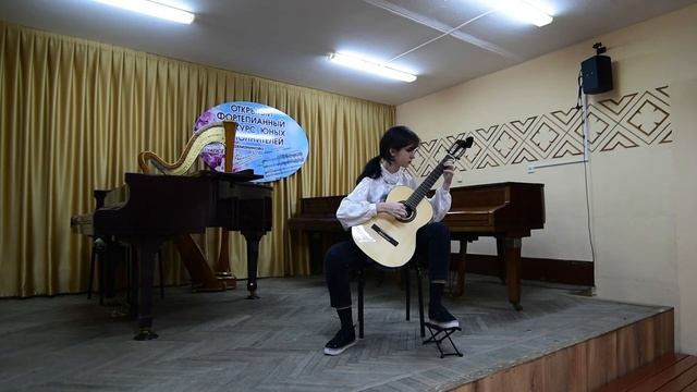 Бах - Прелюдия (Ре мажор); Фердинандо Карулли - Сонатина смотреть онлайн