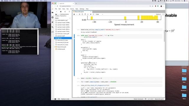 Data Analytics 2021 - Lecture 6.1 - Multiparameter models 2021 - Newcomb experiment смотреть онлайн