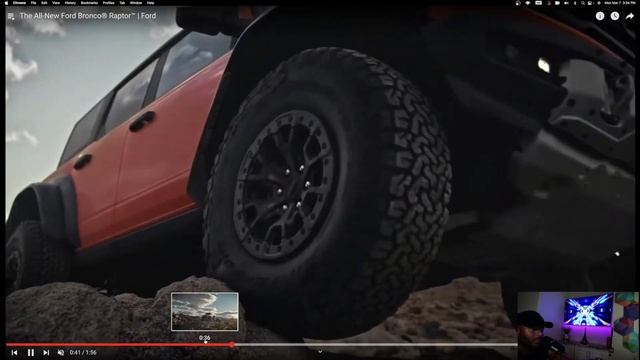 Ford Bronco Raptor 2022 Reaction смотреть онлайн