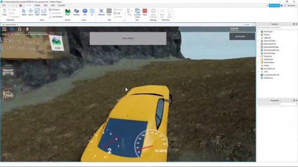 Additional to the video Car spawner: spawn Camaro and Jeep in Roblox Studio