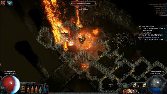 Path of Exile 2.0.1 - Windows 10 - Scion tank build [Mercieless difficulty] смотреть онлайн
