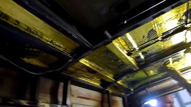 Шумо и виброизоляция крыши Niva материалами Comfort mat смотреть онлайн