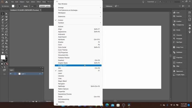Where to Find Adobe Illustrator Toolbars | How to Find Tools in Adobe Illustrator смотреть онлайн
