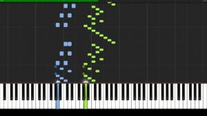 Caprice No. 5 - Paganini | Piano Tutorial | Synthesia | How to play