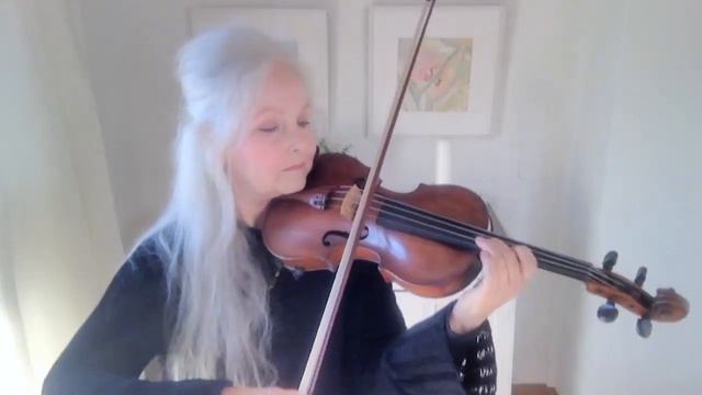Mary V Plays 'Romantic Piece' No 1 By Dvorak
