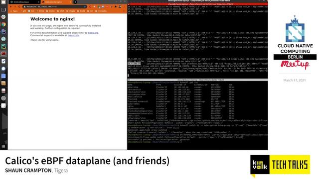 Calico's eBPF dataplane (and friends) - Shaun Crampton, Tigera смотреть онлайн