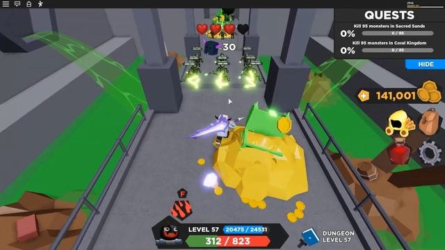 Roblox ?[CODES, DUNGEON]? ?Treasure Quest? смотреть онлайн