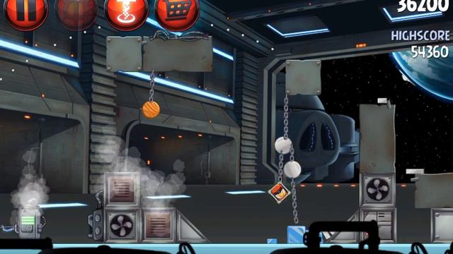 Angry Birds Star Wars 2 / Naboo Invasion / Pork Side / Level P1-8 / All Three Stars walkthrough смотреть онлайн