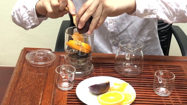 Рецепт чайного коктейля "Пуэр - маракуйя" от "Тянь Жень" смотреть онлайн