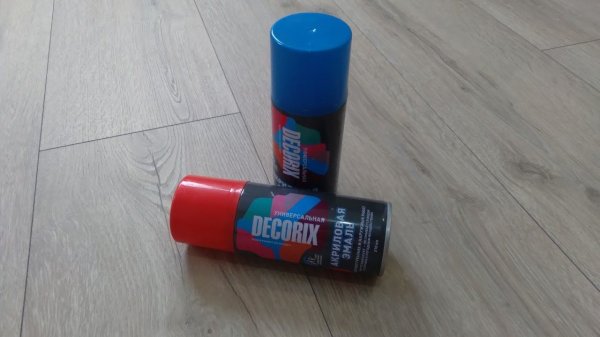 Рассказываю про аэрозольную акриловую эмаль Decorix