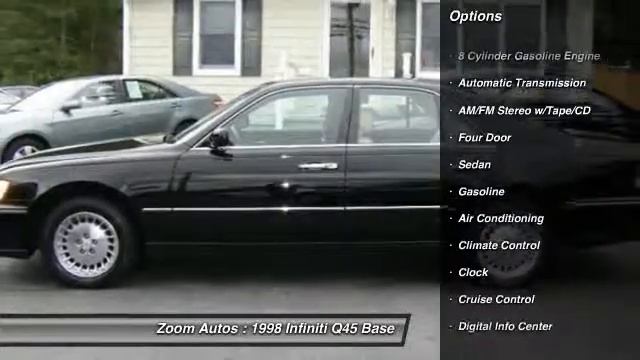 1998 Infiniti Q45 Base Lakewood NJ 08701 смотреть онлайн