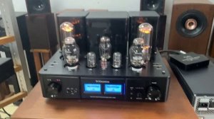 Willsenton R800i 300B 805 tube amplifer demo with SoundArtist LS3/5A Loudspeakers