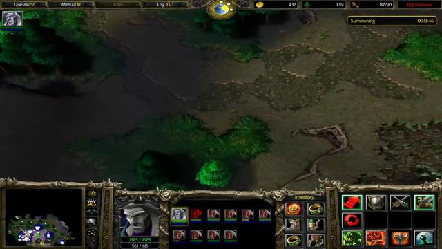 Warcraft 3 Reign Of Chaos - Undead - Chapter 8 - Under The Burning Sky (Hard)