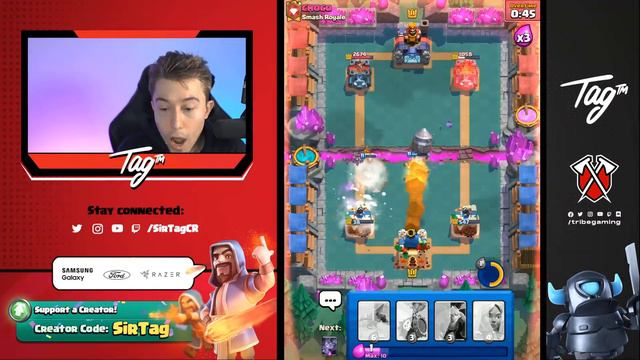 MEGA DRAFT CHALLENGE in CLASH ROYALE! смотреть онлайн