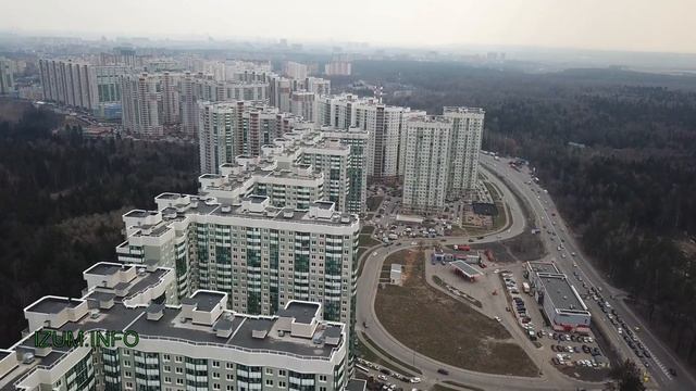 Полёт 21.04.2019 вокруг ЖК "Изумрудные холмы" izum.info смотреть онлайн