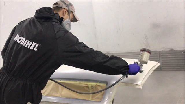 Покраска капота Volkswagen LT акрилом. смотреть онлайн