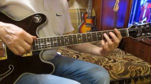 Белый снег-О. Газманов (как играть на гитаре аккорды E )