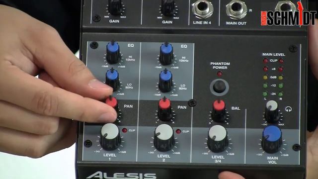 Alesis MultiMix 4 USB смотреть онлайн