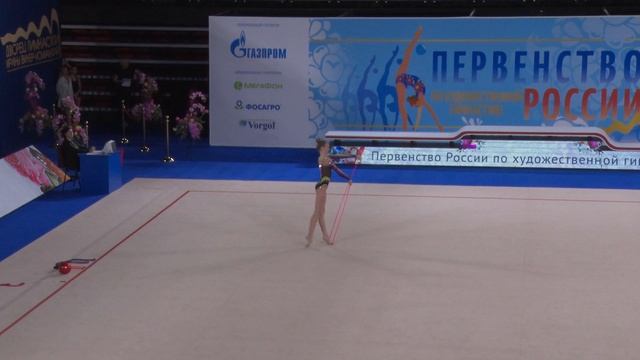 Sofya Nikeeva - Rope 19.10 AA Junior Nationals 2020 смотреть онлайн