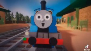 Sodor fallout crossover Thomas and Elsa escape the blast