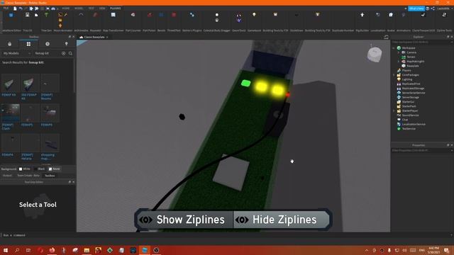 [FE2 Map Making] Visualize Ziplines In Roblox Studio! (Speed Up Map Development!) | Roblox Studio