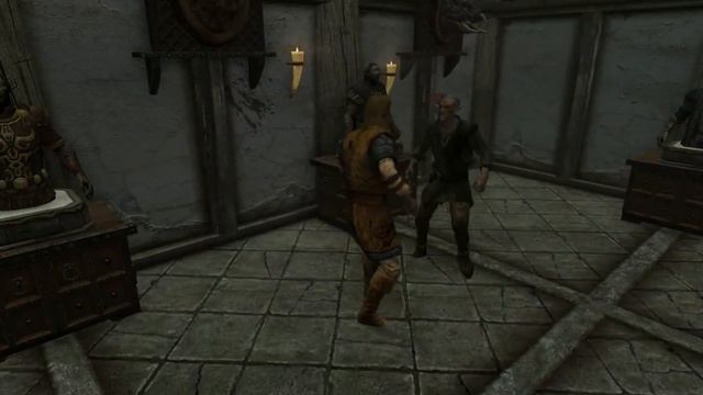 Faendal VS Sven SKYRIM смотреть онлайн