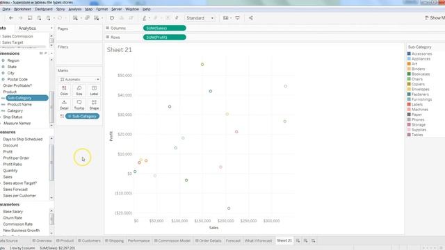 Tableau Tutorial 33 | How to Create Scatter Plot in Tableau смотреть онлайн
