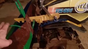 КАК УСТАНОВИТЬ КОВШ на Мотоблок Своими Руками и Принцип Работы