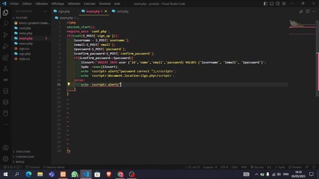 How to create Sign-in and Sign-up Functionality with PHP смотреть онлайн