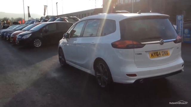 VAUXHALL ZAFIRA TOURER SRI CDTI WHITE 2014 смотреть онлайн