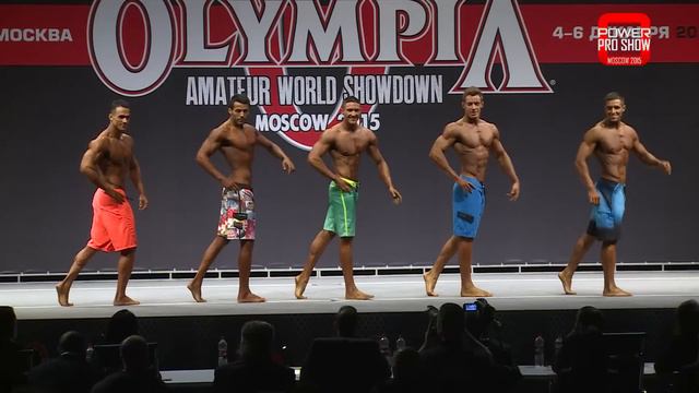 Olympia Amateur World Showdown 2015, Day 2: Men's Physique - Final