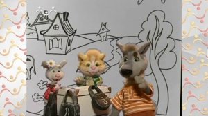 Шишкин Лес.  Загадка - Раскраска