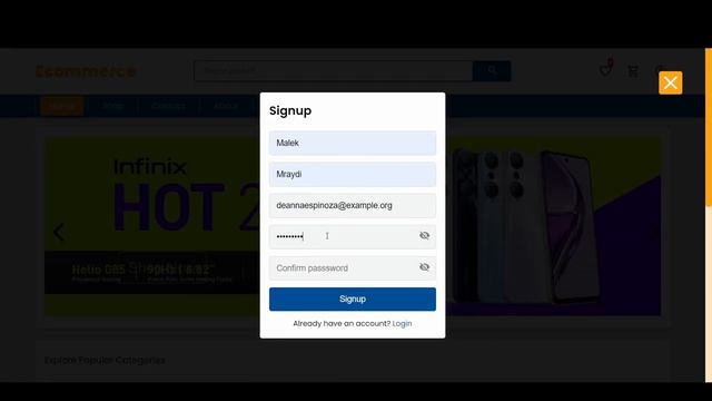 E-commerce platform with a recommendation system | demonstration video | MERN stack web application смотреть онлайн