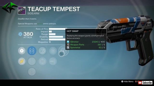 Destiny- WEEKLY VENDOR RESET APRIL 25 (TIER 12 ARMOR, PVE/PVP WEAPONS) смотреть онлайн