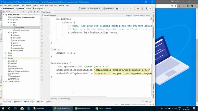 2. Firebase Database : Connecting Flutter App to Firebase | CRUD | by Nitish Kumar Singh смотреть онлайн