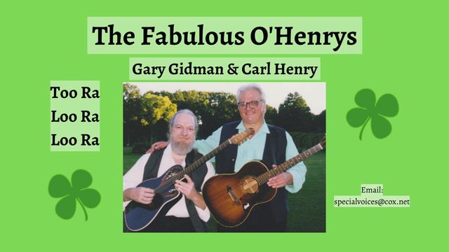 Too Ra Loo Ra Loo Ra by the Fabulous O'Henrys смотреть онлайн